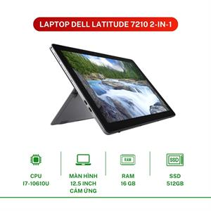 [NewLike] Laptop Dell Latitude 7200 2in1| Intel Core i7 - 8665U |16GB|12.5inch FHD cảm ứng tháo rời Tablet