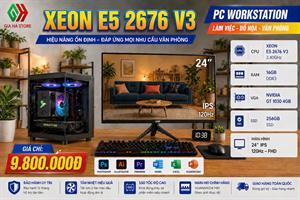 Máy Tính Workstation Xeon Chuyên Dụng Cho Văn Phòng Và Đa Nhiệm Mượt Mà
