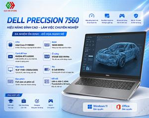 💥DELL PRECISION 7560💥 Phù hợp kỹ sư xây dựng, cơ khí, điện, giảng viên kỹ thuật