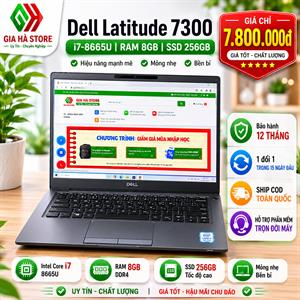 Dell Latitude 7300 Bản Lĩnh Doanh Nhân, Thiết Kế Siêu Di Động 