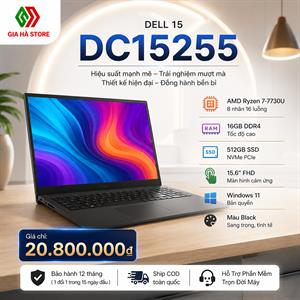 Dell 15 DC15255 - Bản giao hưởng của hiệu năng và cảm xúc