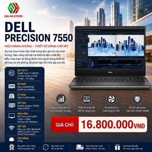 Dell Precision 7550 – Đỉnh Cao Hiệu Suất Cho Công Việc Chuyên Nghiệp